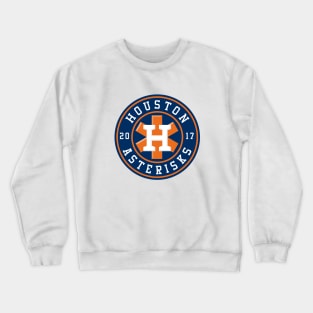 Houston Asterisks Logo Crewneck Sweatshirt